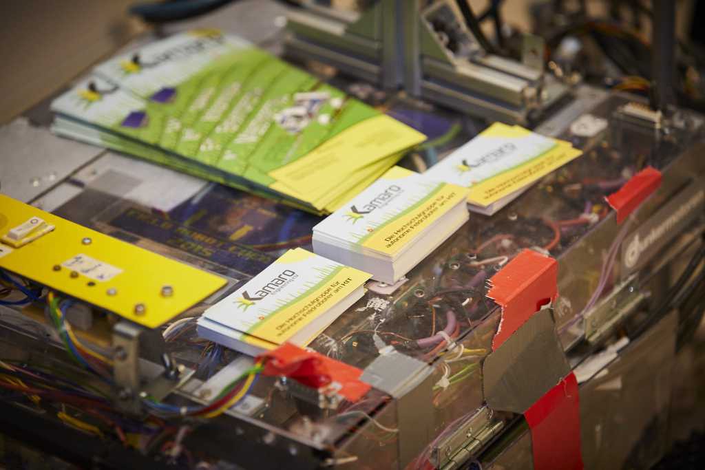 Flyer und Visitenkarten von Kamaro