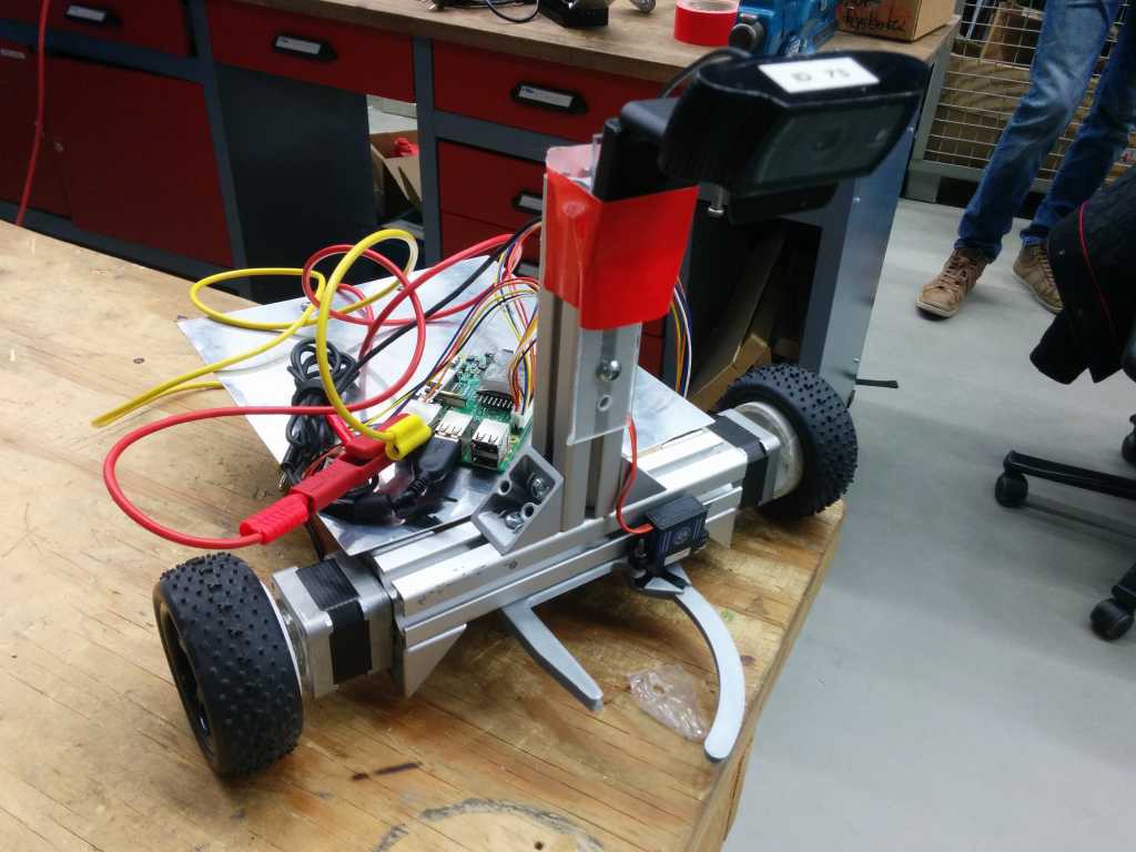 ein fertiger Einstiegsroboter