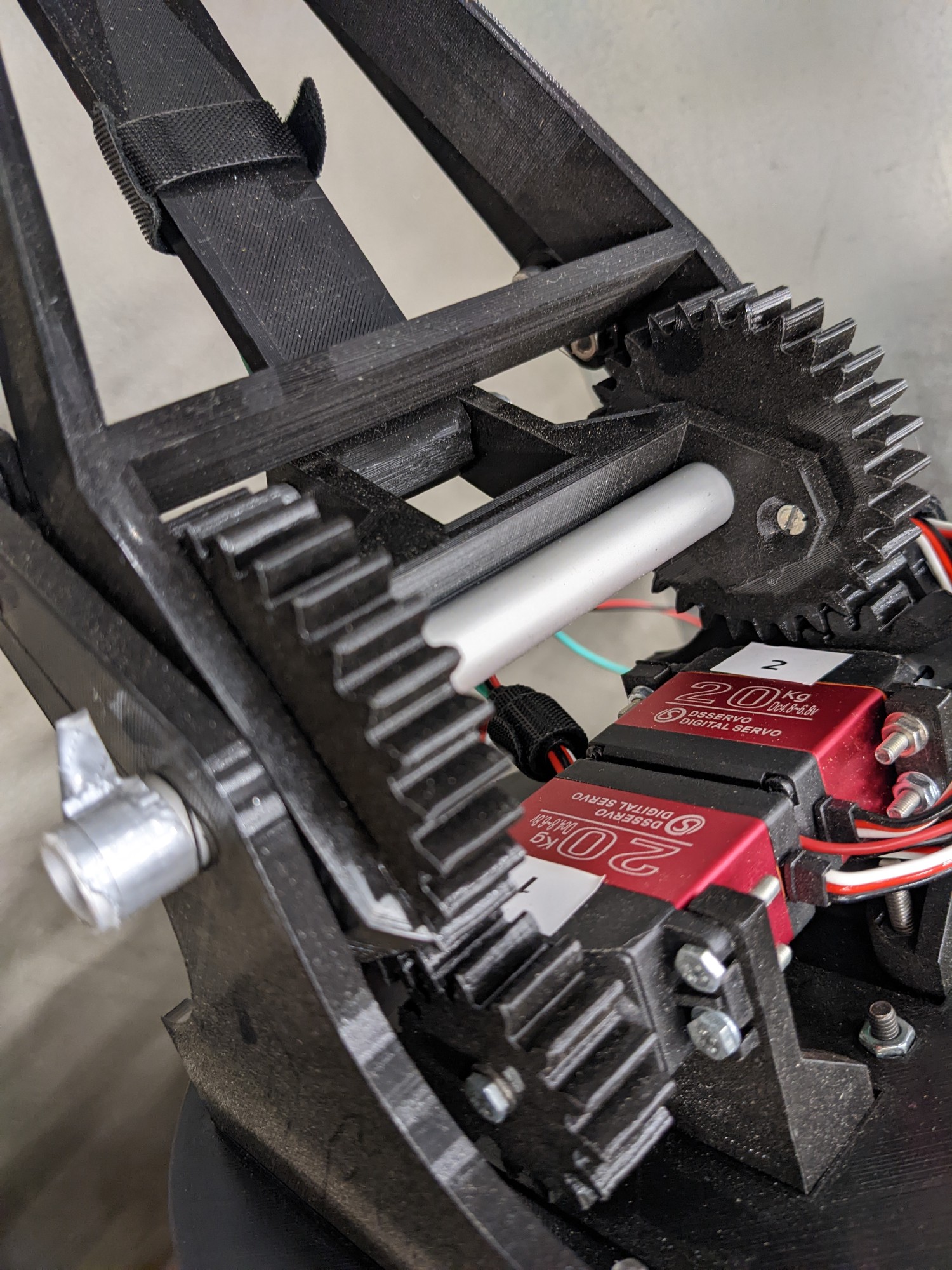 Die Basis des Roboterarms